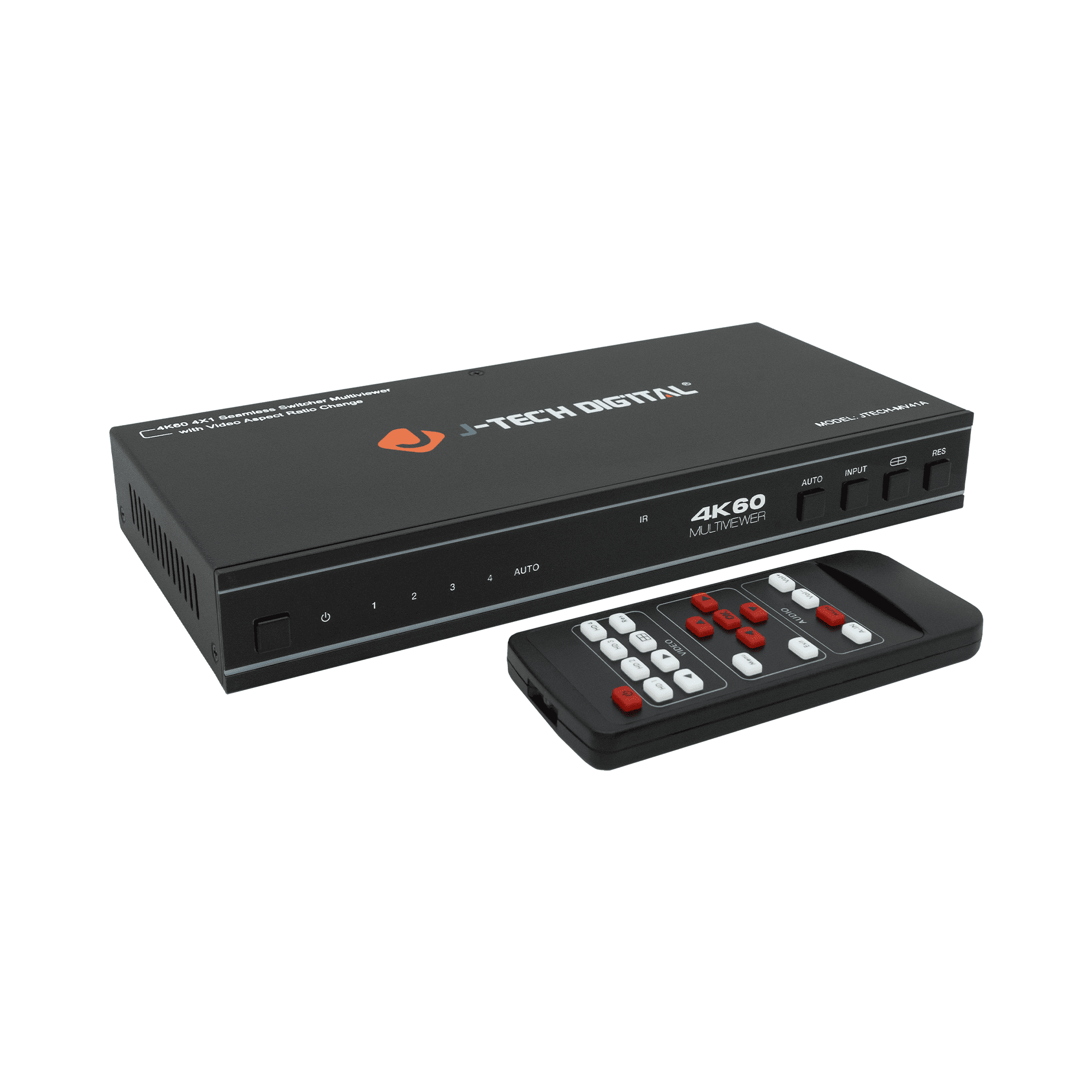 Aten VS482 4-Port Dual View HD Video Switch - 1920 x 1200 - WUXGA
