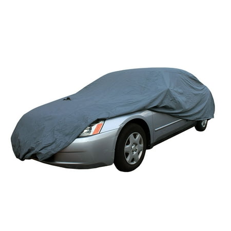 FH GROUP Water Resistant Sedan Car Cover with Free Storage bag, Multiple (Best Car Covers For Outdoor Storage)