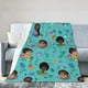 thumbnail image 2 of Manta de franela cálida y acogedora con encanto para sala de estar, dormitorio, cama, sofá, coche, mantas de vellón para todas las estaciones, regalos para niños, adolescentes y adultos, 40 x 30, 2 of 8