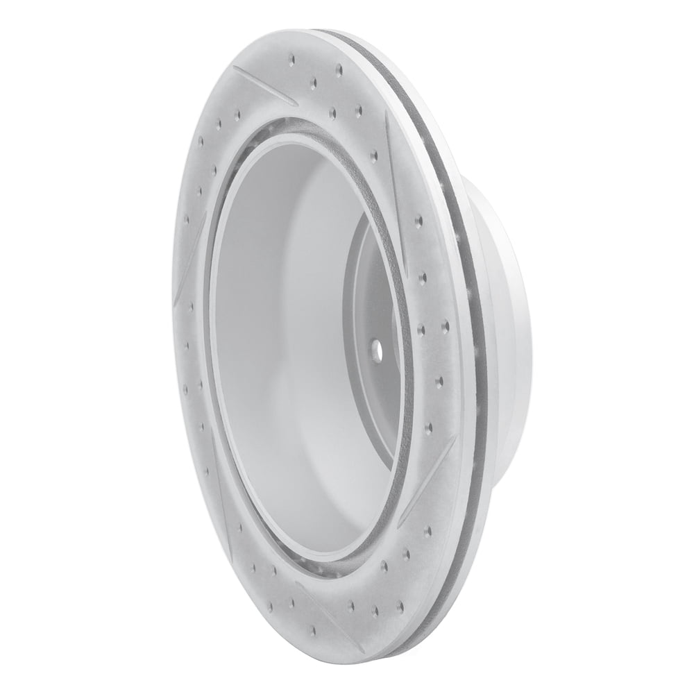 Dynamic Friction Company 830-48045L DFC Geoperformance Rotor - Drilled and Slotted