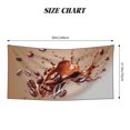 thumbnail image 2 of Bingfone Coffee Beans Chocolate Splash Oversized 27.7x55 Inches Beach Towel, Super Absorbent Soft Plush Pool Towel, Bath Towel for Travel Sports Pool Swimming Bath Camping Yoga Girls Women Adults, 2 of 6