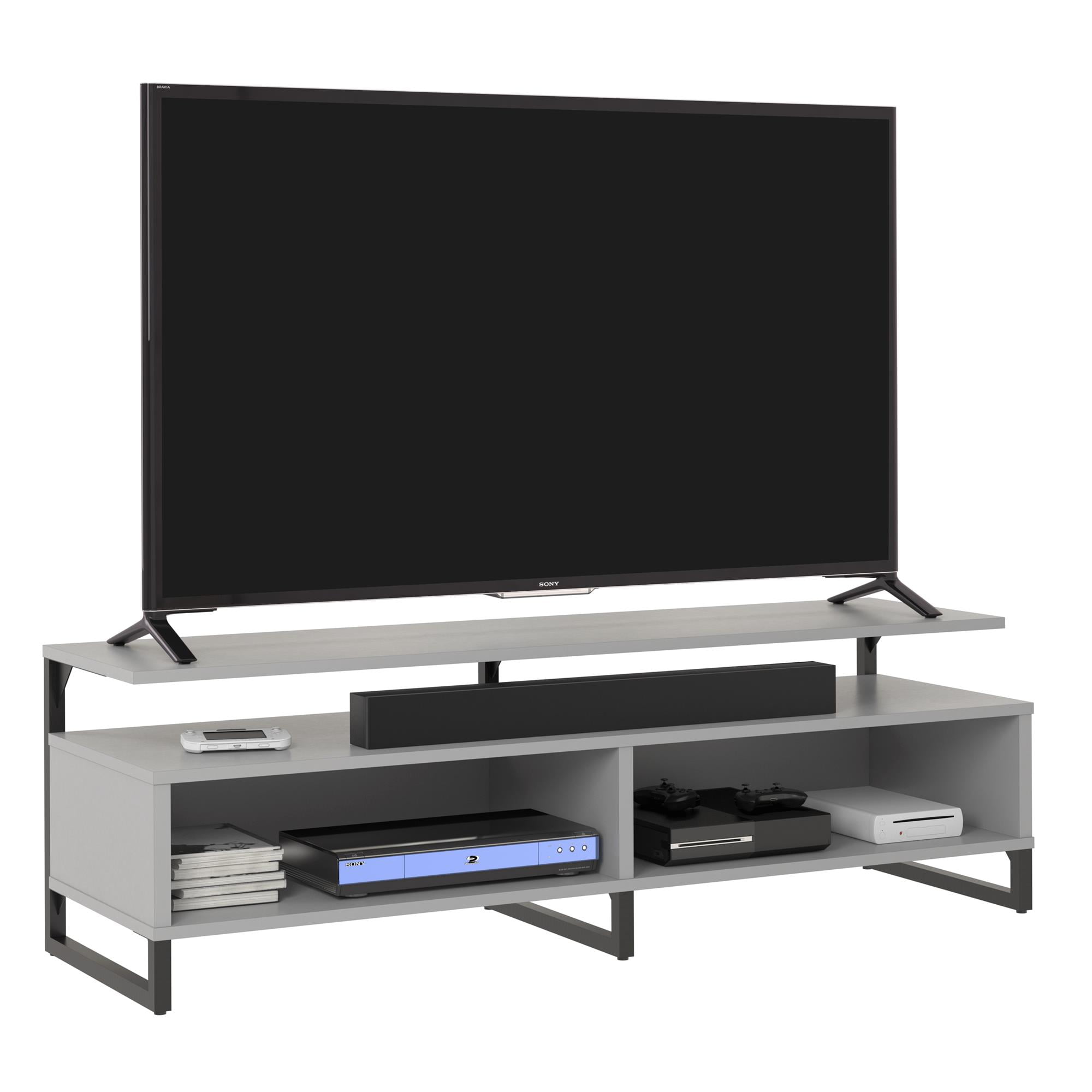 Ameriwood Home Whitburn Tv Stand For Tvs Up To 65 Black Oak
