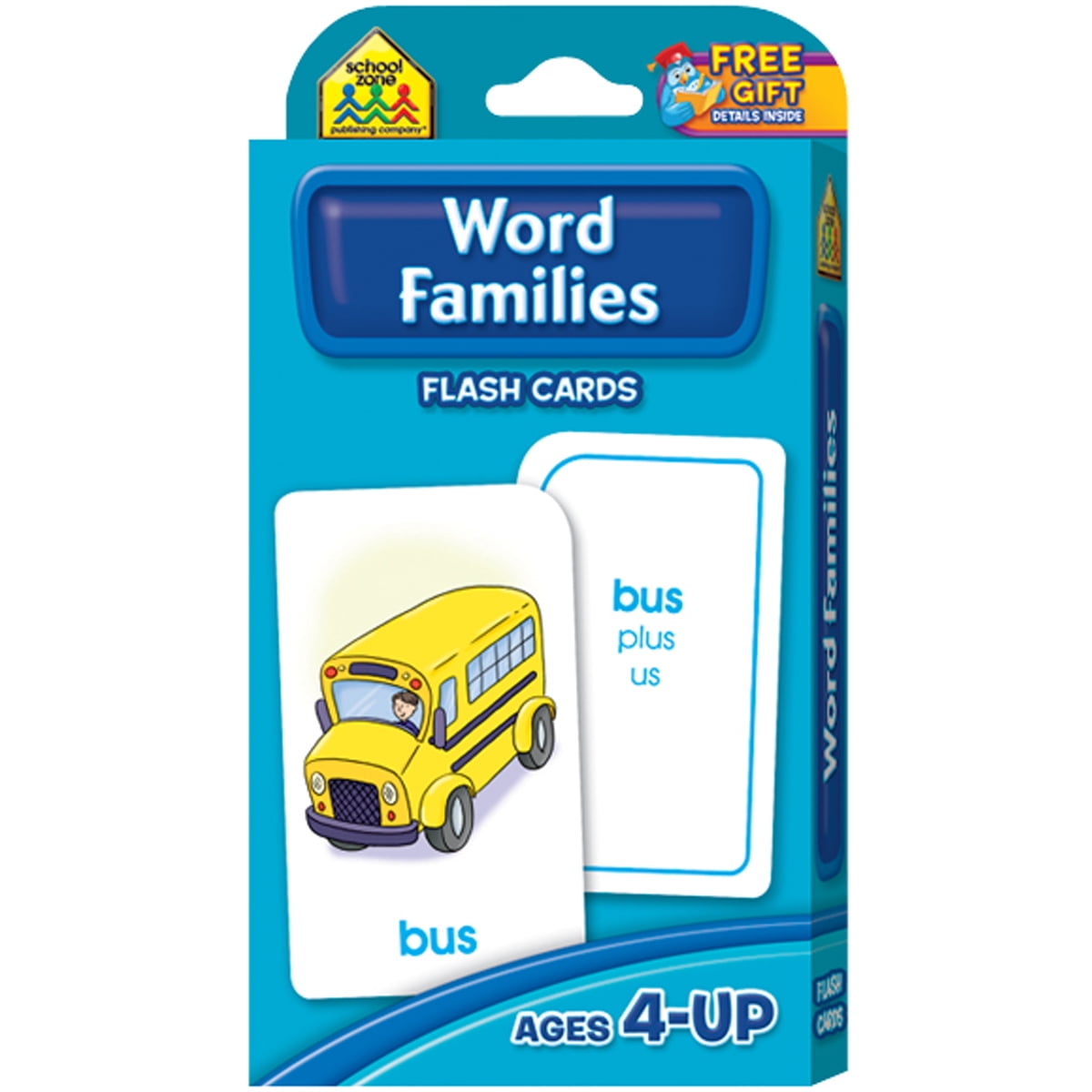 Flash CardsWord Families, 54pk