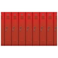 thumbnail image 1 of Beistle 53450 4 x 30 ft. Lockers Backdrop - Pack of 6, 1 of 1