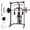 Smith Machine/Black, variant on Mikolo Smith Machine Home Gym, Multi-Functional Power Rack with Pec Deck Machine, Lat Pull Down System with Bar, Low Row Station with Cable bar and Foot Board
