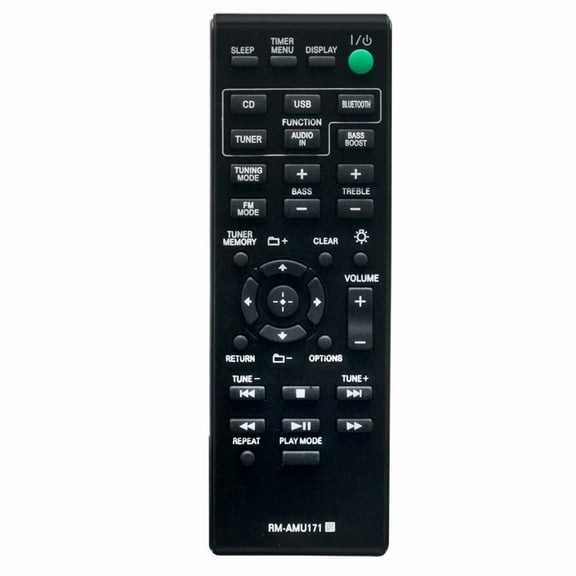 New RM-AMU171 remote control for Sony Micro Music Audio System CMT-SBT100 CMT-SBT100B