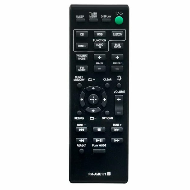 New RM-AMU171 remote control for Sony Micro Music Audio System CMT-SBT100  CMT-SBT100B