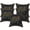 Black, variant on Stylo Culture Ethnic Couch Throw Pillow Covers 16x16 Solid Turquoise Modern 40x40 cm Living Room Toss Pillow Case Polydupion Solid Square Cushion Covers | Set Of 5