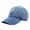 Blue Denim, variant on Washed Cotton Baseball Dad Cap, Adjustable Low Profile Hat(Khaki)