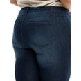 thumbnail image 4 of A3 Denim Women's Plus Size High Rise Flare Jeans, 4 of 6