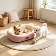 thumbnail image 2 of Oval Pet Beds for Indoor Cats Dogs, Washable Pet Bed with Slip-Resistant Bottom for Medium Large Dogs and Cats, 2 of 6