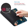 thumbnail image 5 of Vintage Floral Flower Pattern Mouse Pad, Floral Print Art Abstract Mouse Pad, Waterproof Mouse Pad Non-Slip Rubber Base MousePads for Office Laptop Computer, 5 of 6
