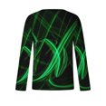 thumbnail image 4 of Lilgiuy New Fashion Men's Long Sleeve 3D Printing T-shirt Loose Round Neck Pullover Undercoat Top Blouses & Shirts for Golf Tennis Basketball, 4 of 5