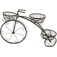 thumbnail image 2 of Sorbus Tricycle Plant Stand Flower Pot Cart Holder, Parisian Style, 2 of 7