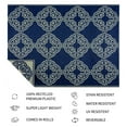 thumbnail image 3 of Marrakech Design 100% Eco-friendly Lightweight Plastic Outdoor Mat/Rug, 3 of 5