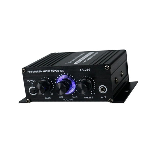 Amplificador de audio estéreo para altavoces domésticos, amplificador de potencia de audio, altavoz de estantería, coche, ordenador de viaje, 20 W +