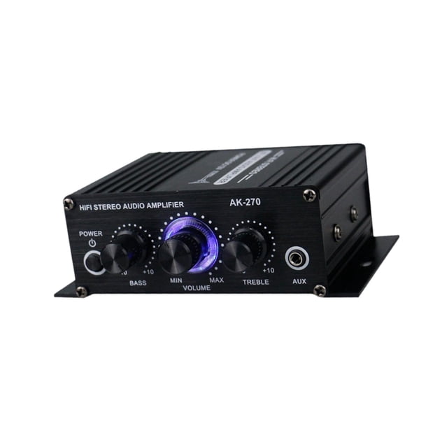 Amplificador de audio estéreo para altavoces domésticos, amplificador de potencia de audio, altavoz de estantería, coche, ordenador de , 20 W +