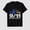 Black-18, variant on Unisex 9/11 25th Anniversary Never Forget Flag Graphic T-Shirt, Short Sleeve Shirt