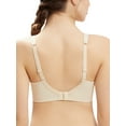 thumbnail image 4 of Bras for women underwire full coverage full figure womens bra unlined plus size cross back wide straps wire minimizer bra for heavy breast unpadded bras Beige 34 DDD 34DDD, 4 of 6