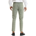 thumbnail image 3 of INSPIRE CHIC Plaid Dress Pants for Men's Contrast Color Formal Pants Light Green 36, 3 of 4