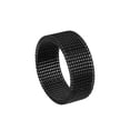 thumbnail image 2 of Sonducket Anillo Unisex Acero Anillo Mujer Hombre Malla Anillo Universal Múltiples Tamaño Mano Pareja Joyería, Blanco, Talla 17 Ropa, zapatos y accesorios Miscelánea Negro diecinueve Sonducket AP000808-08, 2 of 6