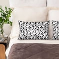 thumbnail image 3 of Xecao Cute Panda Face Pattern Satin Pillowcases for Hair and Skin, Luxurious and Silky Pillow Cases with Envelope Closure, 20x30 Inches, 3 of 7