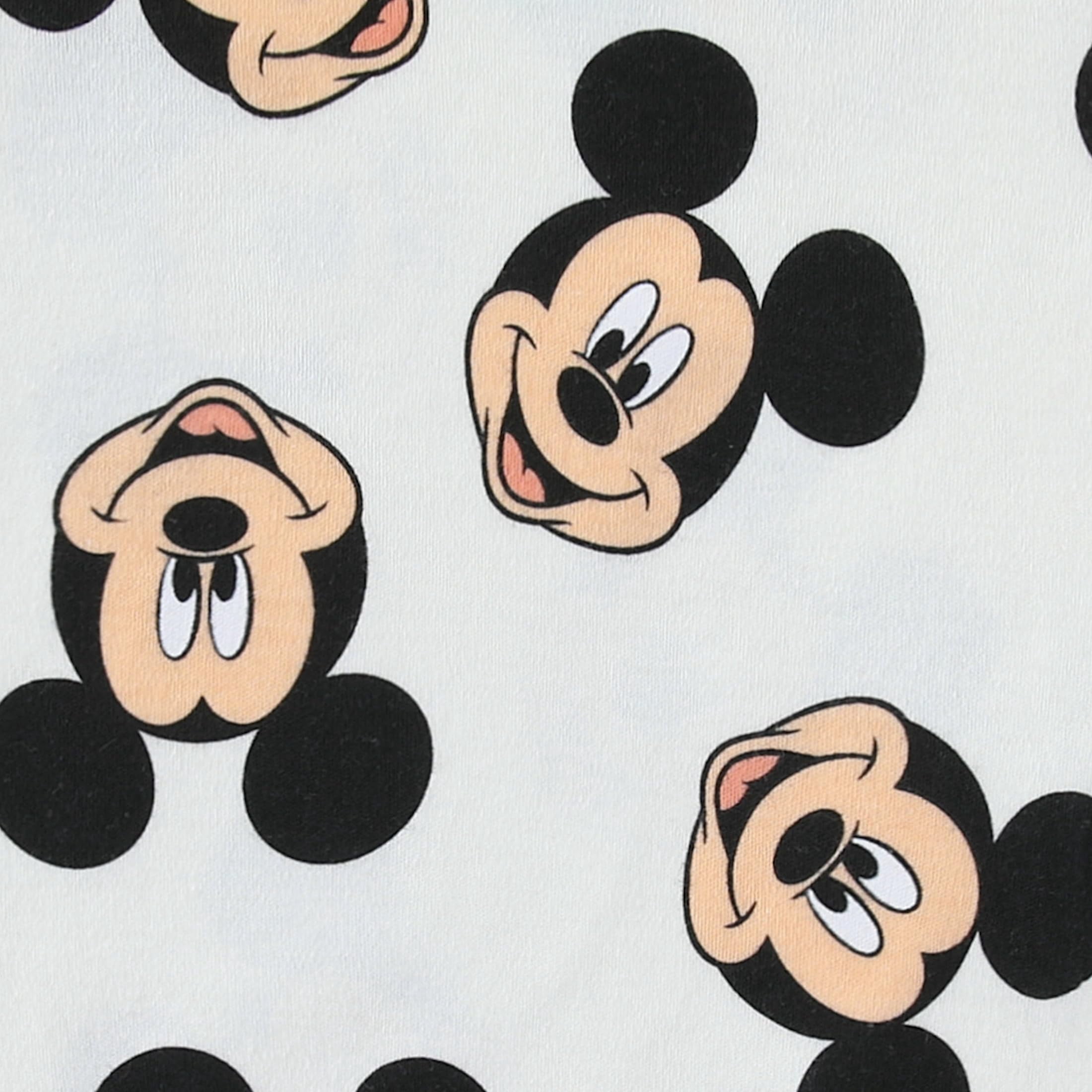 Disney Mickey Mouse Short Sleeve Romper (Baby Boys), 2 Pack, Sizes 6M-24M