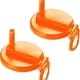 thumbnail image 2 of Tapas para Latas Refresco Con Pajitas Cubierta A Prueba Fugas Enlatadas Jugo () Naranja, 2 of 7