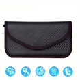 thumbnail image 4 of CNKOO Waterproof PU Leather Car Key and Cell Phone Signal Blocking Pouch  Anti-Radiation Anti-Hacking Faraday Bag for Car Key Fob Security  Travel Storage Case with RFID Blocking – Outd, 4 of 7