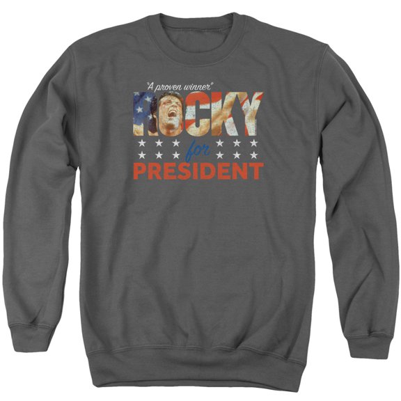 Rocky A Proven Winner Adult Crewneck Sweatshirt Charcoal