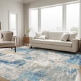 thumbnail image 2 of WYZZHY Large Area Rug Living Room Rugs 8x10  Modern Abstract Area Rug   8x10 Washable Large Bedroom Rug with Non Slip Rubber Backing for Under Dining Table Nursery Home Office Bedroom Ind, 2 of 7
