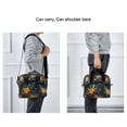 thumbnail image 6 of Lunch Bag Portable Crossbody Meal Bag Cooler Bag Insulated Lunch Bag Food Bag Handheld & Crossbody Design Yellow Star, 6 of 6