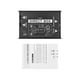 thumbnail image 4 of Convertidor Caja de audio de inyección directa DI-Box pasiva de un solo canal profesional Convertidor de señal equilibrado y desequilibrado con interfaces XLR TRS para guitarra eléctrica Bajo rendimie TOMSHOO Convertidor, 4 of 6