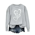 thumbnail image 5 of Pohista Autumn Clothing Women Sweatshirts Trendy Womens Shirts Scoop Neck Long Sleeve Athletic Shirts Fall Tshirts Shirts, 5 of 7