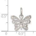 thumbnail image 2 of 925 Argent Sterling Collier Papillon Pendentif Insecte Arachnide, 2 of 6