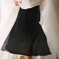 thumbnail image 5 of WAXIAYU A-line Petticoat Crinoline Underskirt Black Wedding Slip, 5 of 6