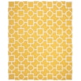 thumbnail image 2 of SAFAVIEH Cambridge Joyce Geometric Shapes Wool Area Rug, Gold/Ivory, 8' x 10', 2 of 7