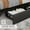 Black, variant on Upholstered Queen Platform Bed Frame with 4 Storage Drawers Adjustable Headboard, PU Leather Platform Storage Bedframe with Button Tufted, Wooden Slats Support, No Box Spring Needed, Noise-Free