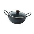 thumbnail image 3 of jifeng Iron Pot Gift Multifunctional with Handles Cooking Pot for Kitchen Soup Home Mouth Diameter 20cm, 3 of 9