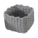 thumbnail image 1 of Cesta de cuerda, cesta para toallas, contenedor, caja organizadora minimalista multiusos para Gris, 1 of 7