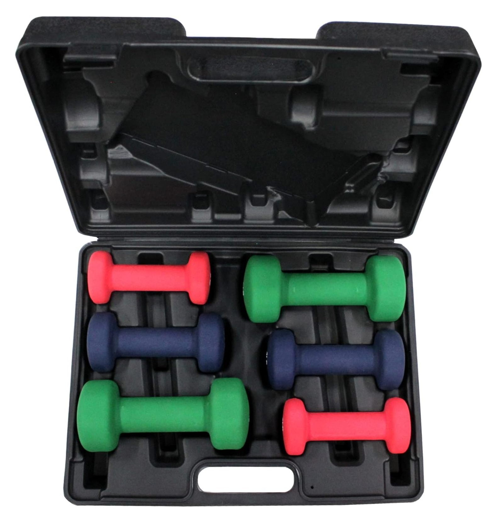 Ader Neoprene Dumbbell Set Neoprene DBS w/ Case