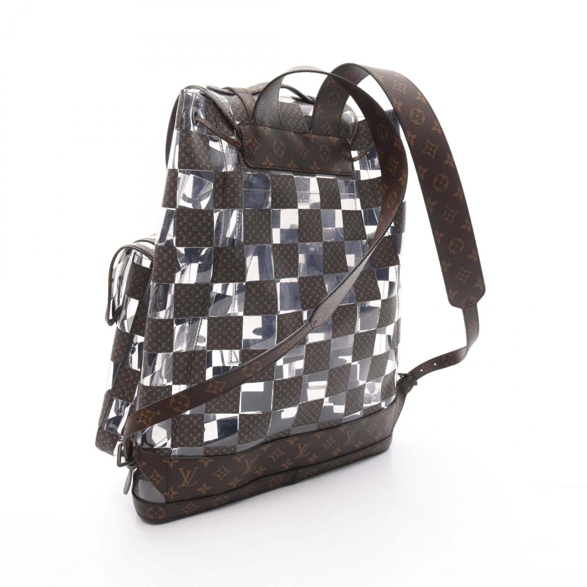 Pre-Owned Louis Vuitton Christopher MM Monogram Chess  display picture 3
