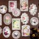 thumbnail image 5 of Pegatinas De Encaje Retro, Suministros De Diario, Papel Vintage Para Planificadores De álbumes De Recortes, Pegatinas De Sellos, Suministros De Diario, Materiales De álbumes, 5 of 8