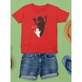 thumbnail image 3 of Boo. Little Ghost Big Shadow T-Shirt Juniors -Image by Shutterstock,  Medium, 3 of 4