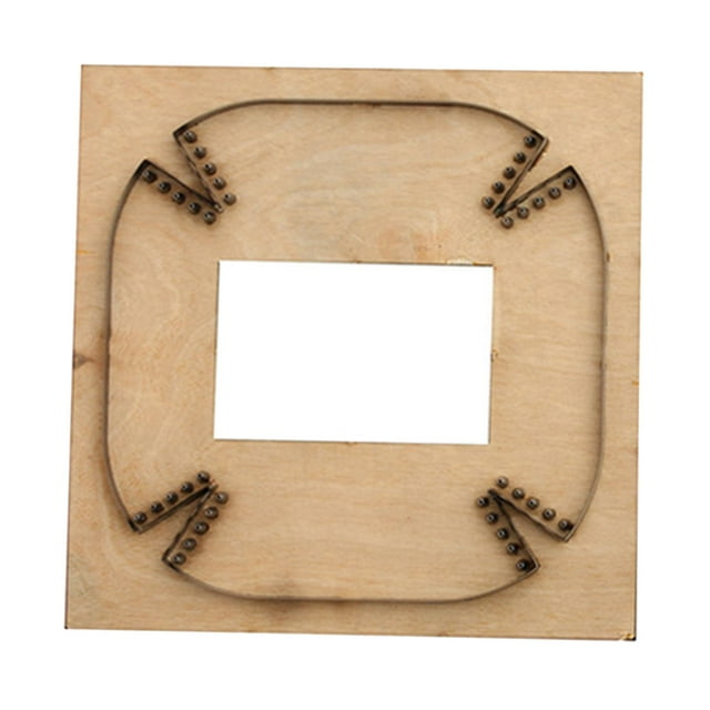 Loviver Leather Cutting Die Leathercraft Metal Key Tray Desk Storage Plate Mold