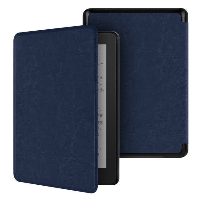 Funda GANGXUN Compatible con Kindle 11th Gen 2022 – Diseño con Correa de Mano, Modo Automático, Cuero PU Vintage