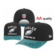 thumbnail image 1 of Men's New Era Black/Burgundy Washington Commanders 2025 NFL Draft A-Frame 9FIFTY Snapback Hat, 1 of 48