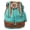 Turquoise Floral, variant on Women's Western Pink Pebbled Leather Floral Tooled Drawstring Bucket Bag Purse 18FKH32PK