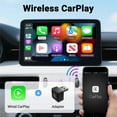 thumbnail image 3 of 2-in-1 Wireless CarPlay-Android Auto Converter Bluetooth/WiFi Automatic Connection Supports Original Car Control Plug and Play CarPlay Box Car Adapter, 3 of 7