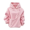thumbnail image 5 of Womens Hoodie Casual Winter Warm Cat Mom Hooded Funny Fashion Sweatshirt for Women Pink M, 5 of 6